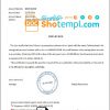 editable template, Turkmenistan Turkmenbashi bank account balance reference letter template in Word and PDF format