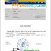 editable template, UAE Emirates NBD bank account balance reference letter template in Word and PDF format