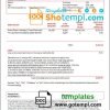 editable template, USA AIA invoice template in Word and PDF format, fully editable