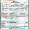 editable template, USA Washington state death certificate template in PSD format, fully editable, version 2