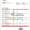 editable template, Kazakhstan Kaspi Bank statement template in Word and PDF format