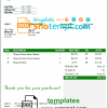 editable template, USA Xbox invoice template in Word and PDF format, fully editable