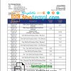 editable template, Djibouti Exim bank statement template in Word and PDF format