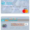 editable template, Equatorial Guinea Commerical bank Guinee Equatoriale mastercard template in PSD format