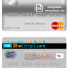 editable template, Finland Aktia Savings Bank mastercard credit card template in PSD format
