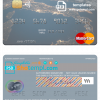 editable template, France Credit Mutuel Bank mastercard credit card template in PSD format