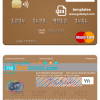 editable template, Gambia Arab Gambia Islamic Bank mastercard template in PSD format