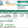 editable template, USA Whole Foods Market utility bill template in Word and PDF format