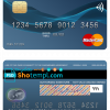 editable template, Kiribati ANZ Bank mastercard fully editable template in PSD format