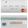 editable template, Laos Lao-Viet mastercard fully editable credit card template in PSD format