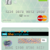 editable template, Latvia SEB Bank mastercard fully editable template in PSD format