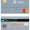 editable template, Lesotho Standard Bank mastercard fully editable credit card template in PSD format