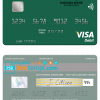 editable template, Libya Sahara Bank visa card fully editable template in PSD format