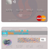 editable template, Malawi NBS bank mastercard credit card template in PSD format