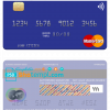editable template, Malawi National Bank mastercard credit card template in PSD format