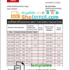 editable template, Maldives Bank of Maldives bank statement template in Word and PDF format
