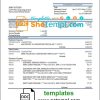 editable template, Marshall Islands ADB bank statement template in Word and PDF format