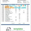 editable template, Moldova Banca Transilvania bank statement template in Word and PDF format