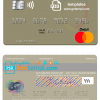 editable template, Moldova Banca Transilvania bank mastercard, fully editable template in PSD format