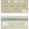 editable template, Moldova Banca Transilvania visa debit card, fully editable template in PSD format