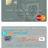 editable template, Monaco Barclays Bank PLC bank mastercard, fully editable template in PSD format