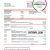 editable template, Myanmar Yoma bank statement template in Word and PDF format