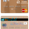 editable template, Nigeria Access Bank Plc mastercard, fully editable template in PSD format