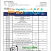 editable template, Nigeria Access bank statement template in Word and PDF format