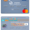 editable template, Palau ADB Bank mastercard, fully editable template in PSD format
