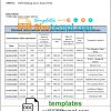 editable template, Palau ADB bank statement template in Word and PDF format