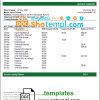 editable template, Poland Banca Intesa bank statement template in Word and PDF format