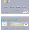 editable template, Portugal Banco BAI Europa visa debit card, fully editable template in PSD format
