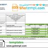 editable template, Romania Garanti BBVA bank proof of address statement template in Word and PDF format