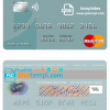 editable template, Russia Bank ZENIT mastercard, fully editable template in PSD format