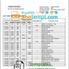 editable template, Rwanda Bank of Kigali bank proof of address statement template in Word and PDF format
