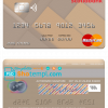 editable template, Saint Lucia Scotiabank mastercard credit card template in PSD format