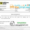 editable template, Romania Raiffeisen bank account closure reference letter template in Word and PDF format