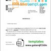 editable template, United Kingdom The Pension Service bank account closure reference letter template in Word and PDF format