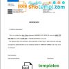 editable template, USA American Express bank account closure reference letter template in Word and PDF format