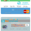 editable template, Sierra Leone National Development Bank mastercard template in PSD format