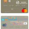 editable template, Singapore Maybank Singapore mastercard template in PSD format