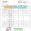editable template, Singapore Maybank bank statement template in Word and PDF format