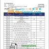 editable template, Singapore UOB bank statement template in Word and PDF format