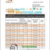 editable template, Somalia Amana bank statement template in Word and PDF format