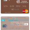 editable template, Sweden Swedbank mastercard template in PSD format