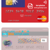 editable template, Taiwan Bank of Taiwan mastercard template in PSD format