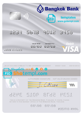 travel debit card thailand