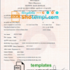 editable template, India death certificate template in Word and PDF format