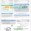 editable template, USA  Green Mountain Energy utility bill template in Word and PDF format