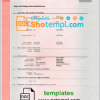 editable template, Poland marriage certificate template in Word and PDF format